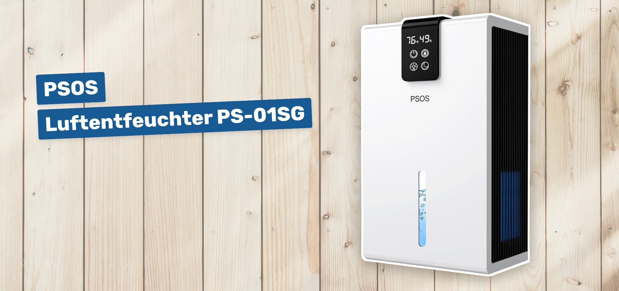 PSOS Luftentfeuchter PS-01SG