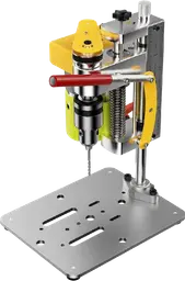 Yofuly Mini-Säulenbohrmaschine 7-Gang 120W