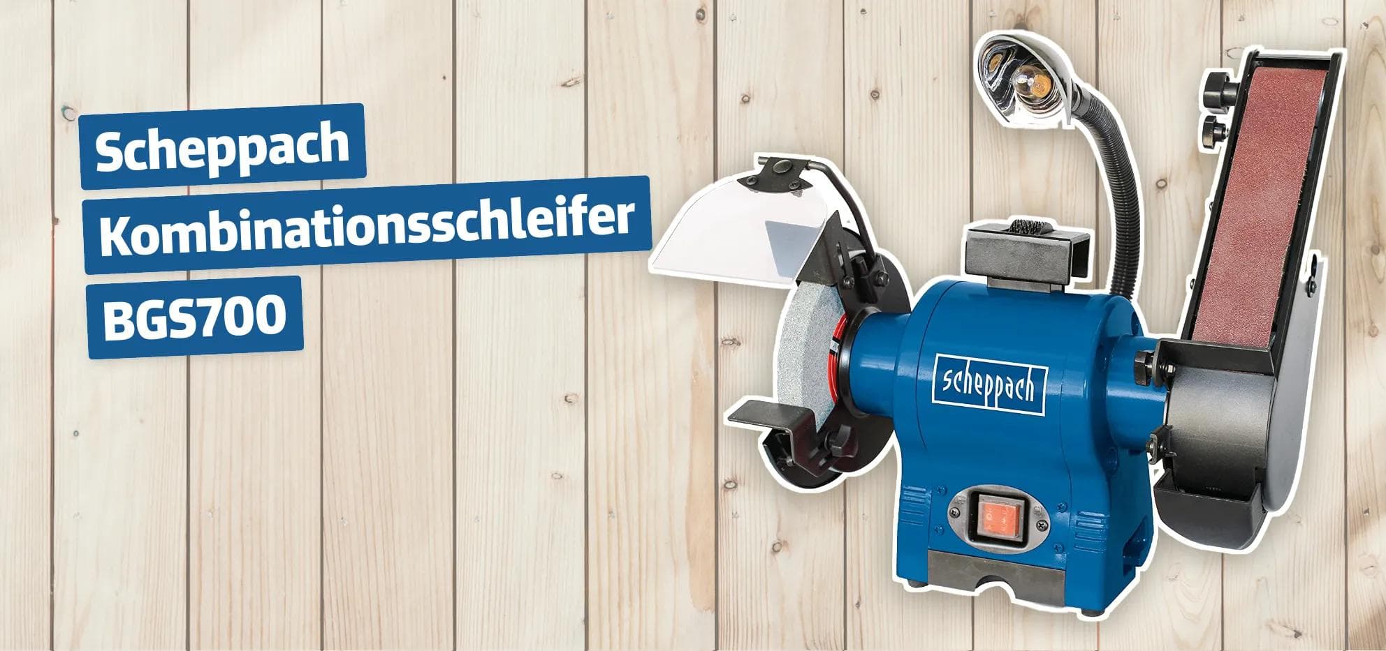 Scheppach Kombinationsschleifer BGS700