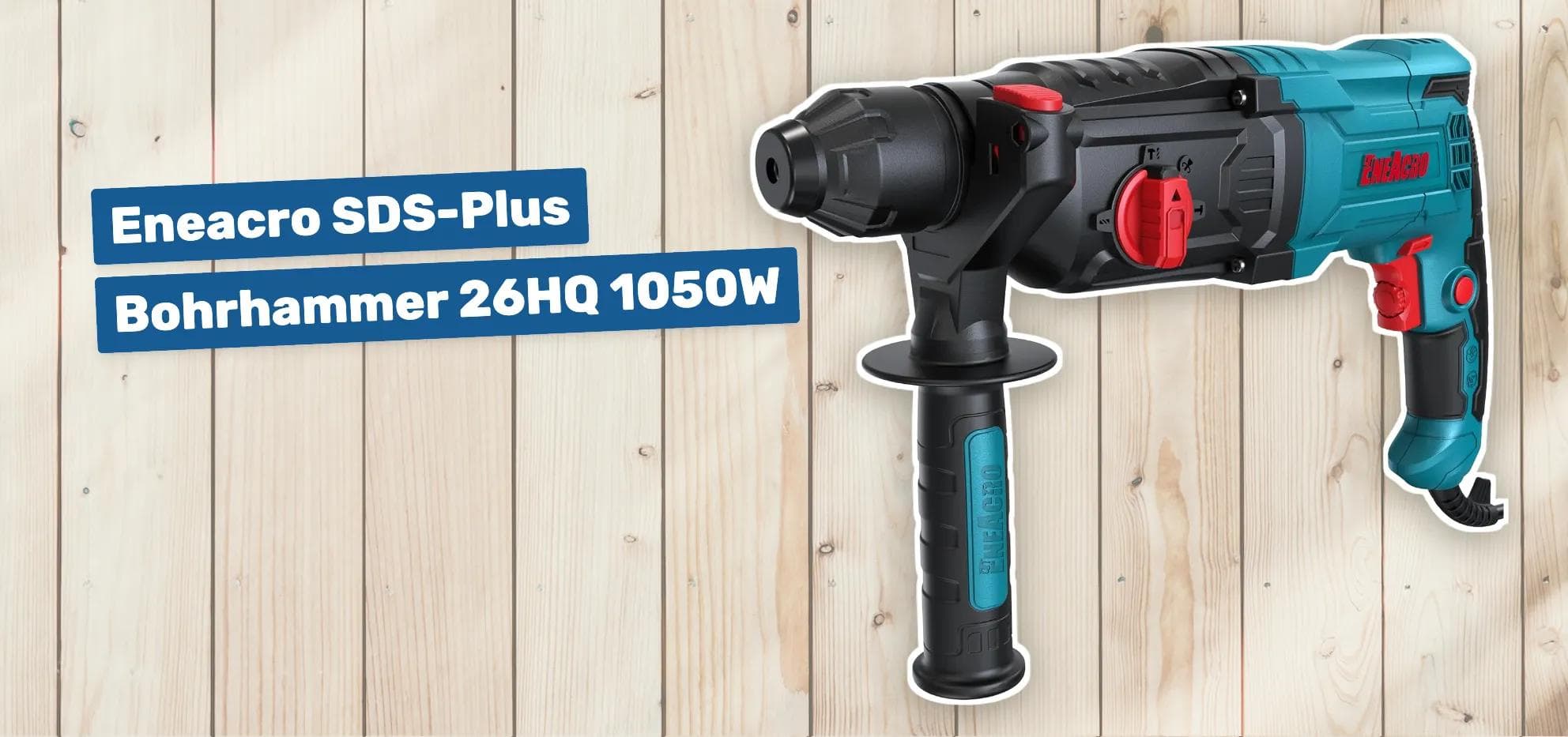 Eneacro SDS-Plus Bohrhammer 26HQ 1050W
