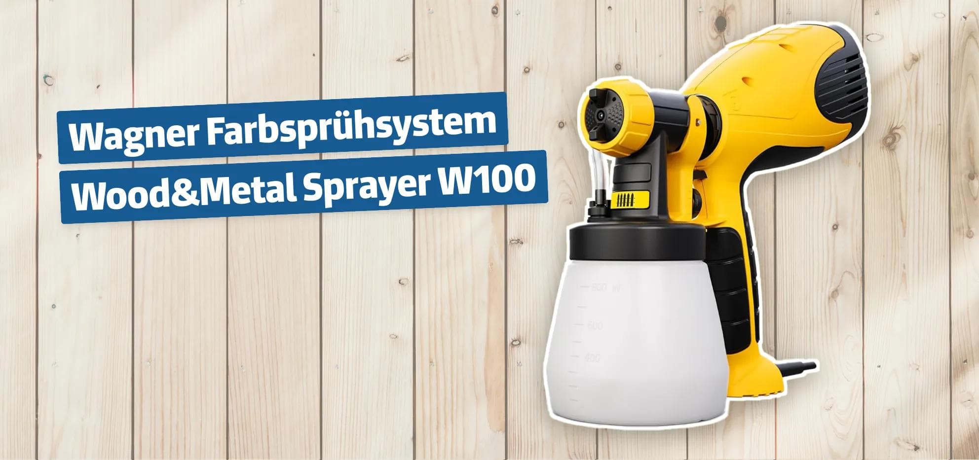 Wagner Farbsprühsystem Wood&Metal Sprayer W100