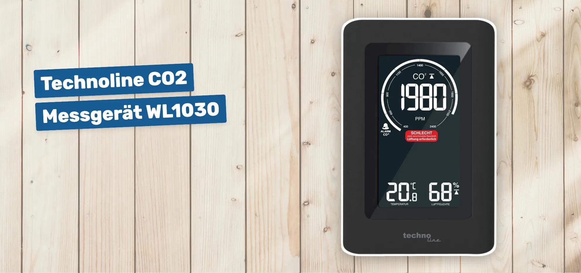 Technoline CO2 Messgerät WL1030