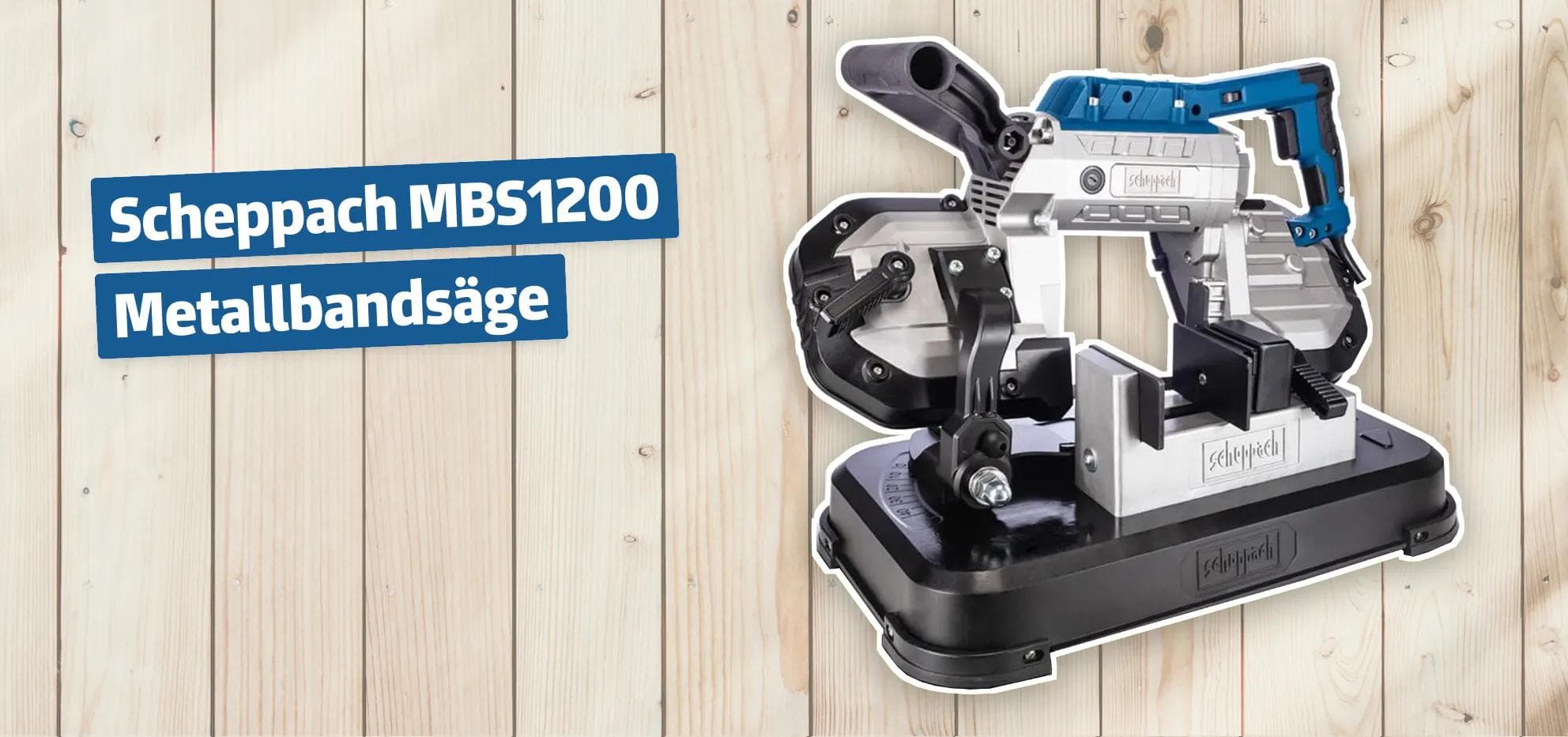 Scheppach MBS1200 Metallbandsäge