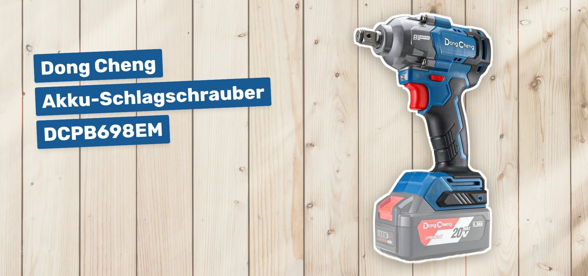 Dong Cheng Akku-Schlagschrauber DCPB698EM