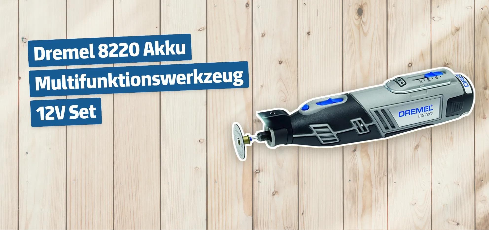 Dremel 8220 Akku Multifunktionswerkzeug 12V Set