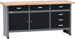 Küpper Werkbank 12179 170x84x60cm Buchenplatte