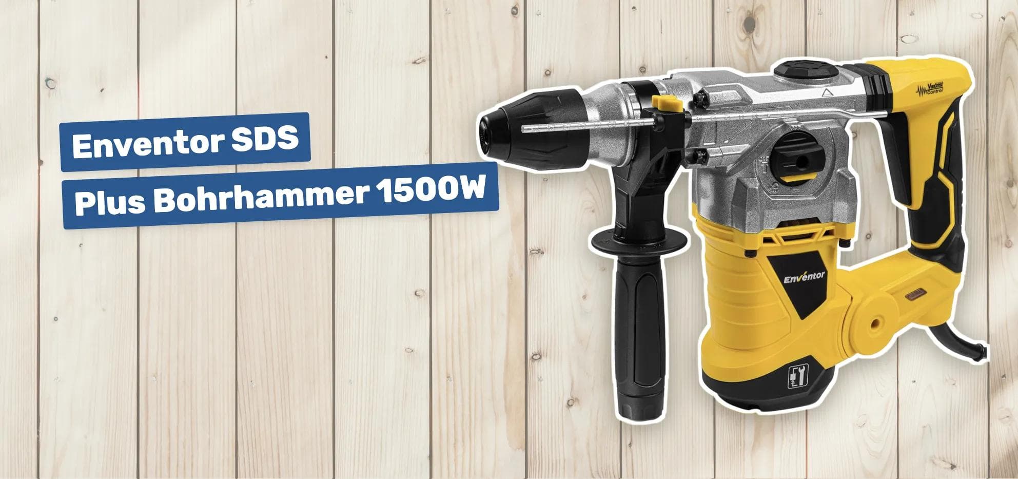 Enventor SDS Plus Bohrhammer 1500W