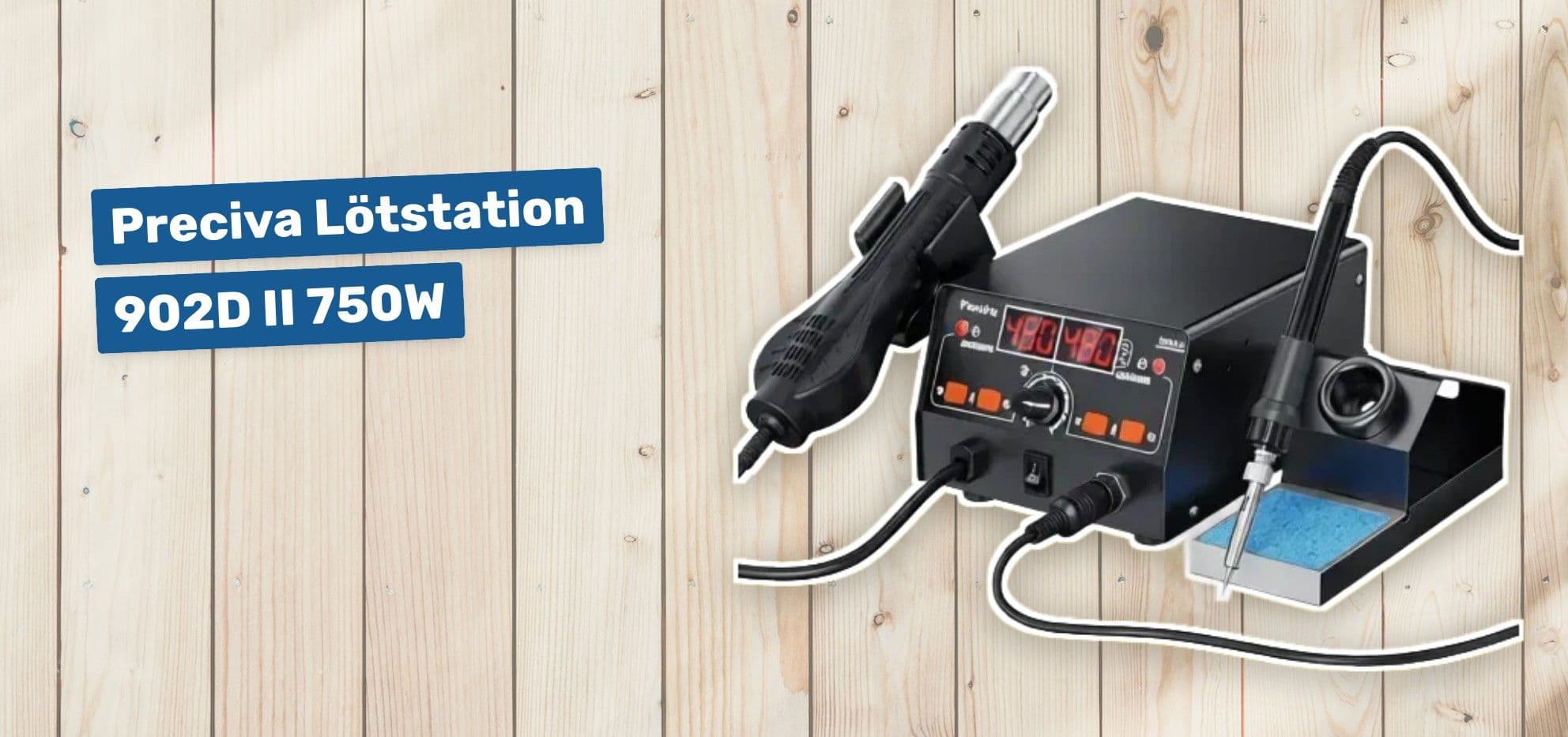 Preciva Lötstation 902D II 750W