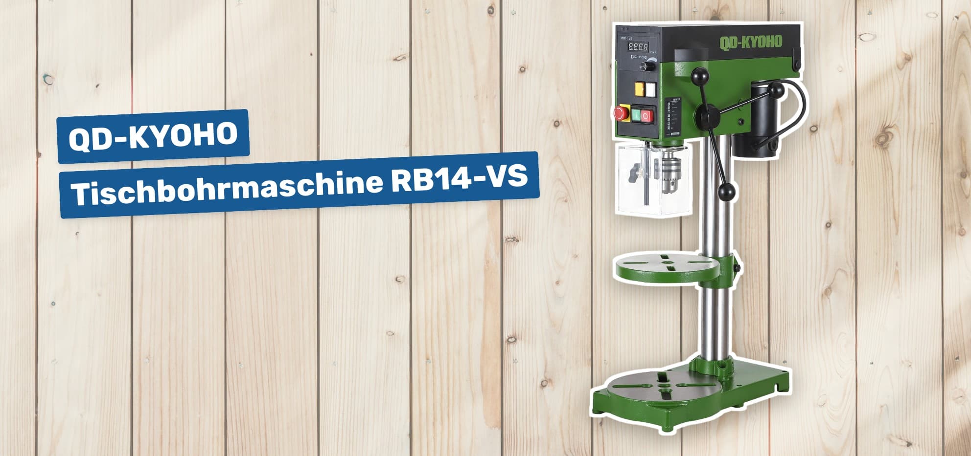 QD-KYOHO Tischbohrmaschine RB14-VS