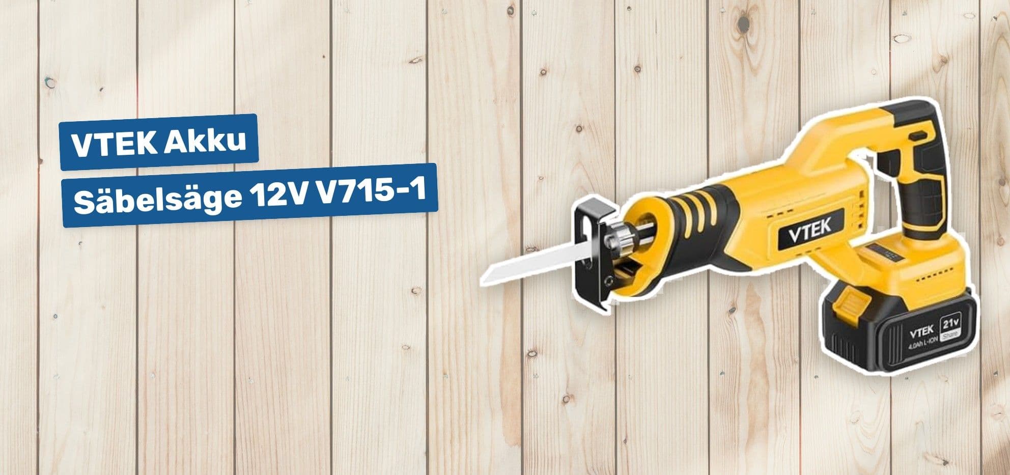 VTEK Akku Säbelsäge 12V V715-1