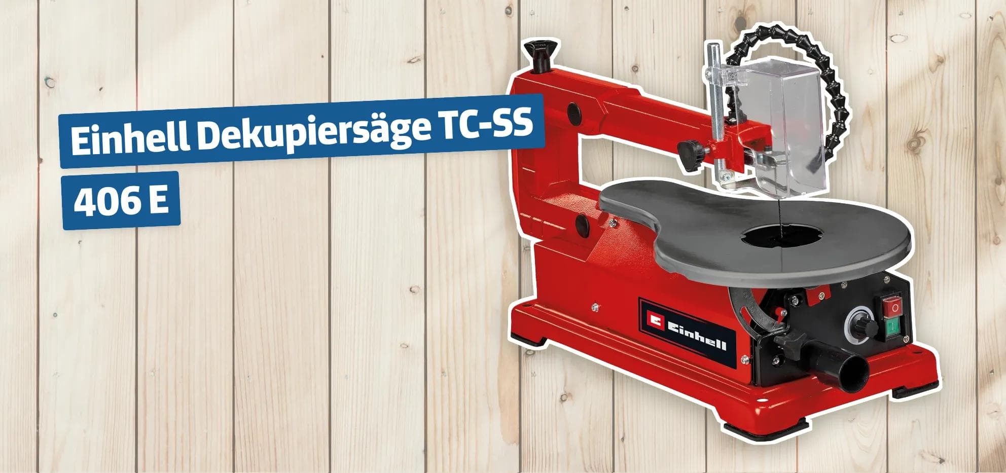 Einhell Dekupiersäge TC-SS 406 E