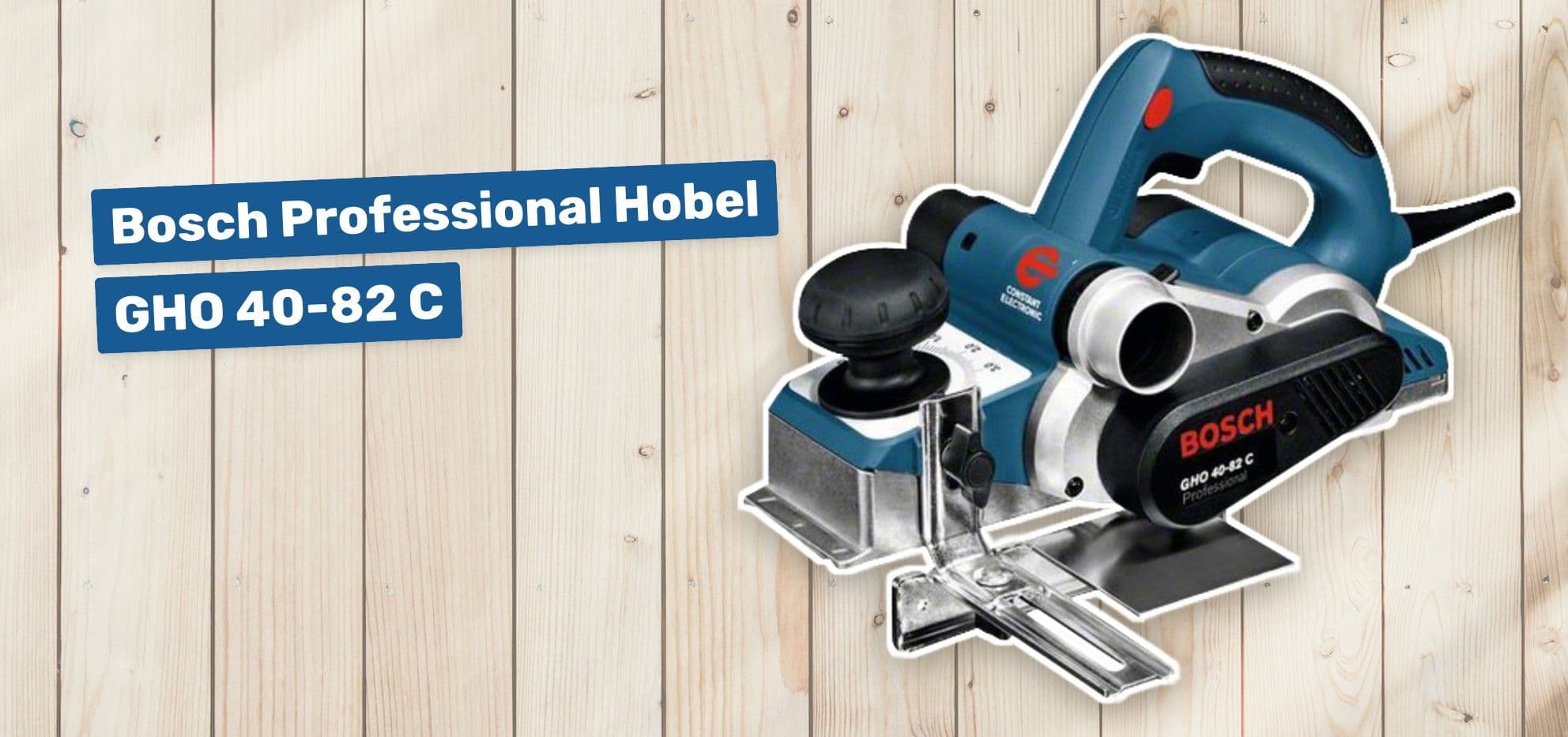 Bosch Professional Hobel GHO 40-82 C
