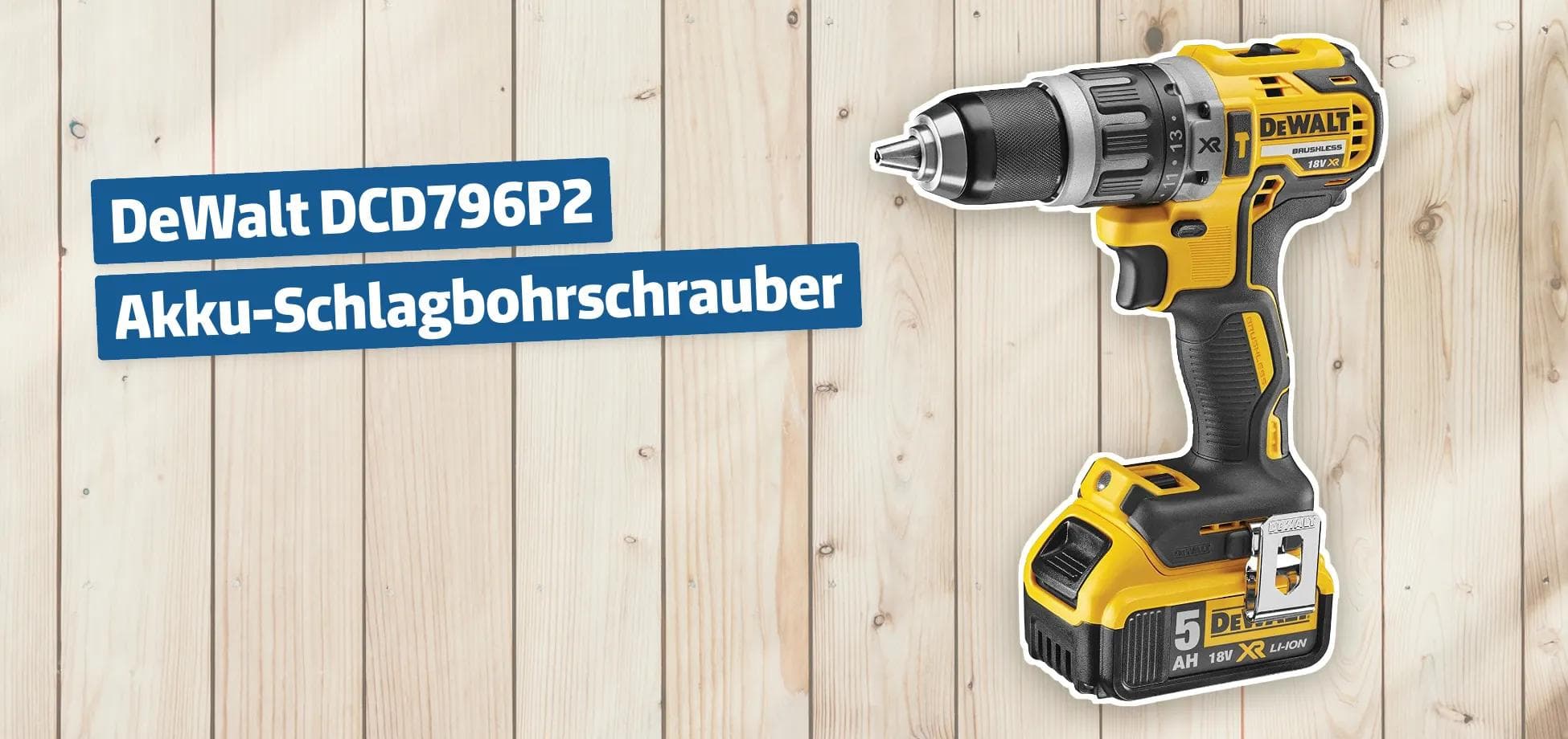 DeWalt DCD796P2 Akku-Schlagbohrschrauber