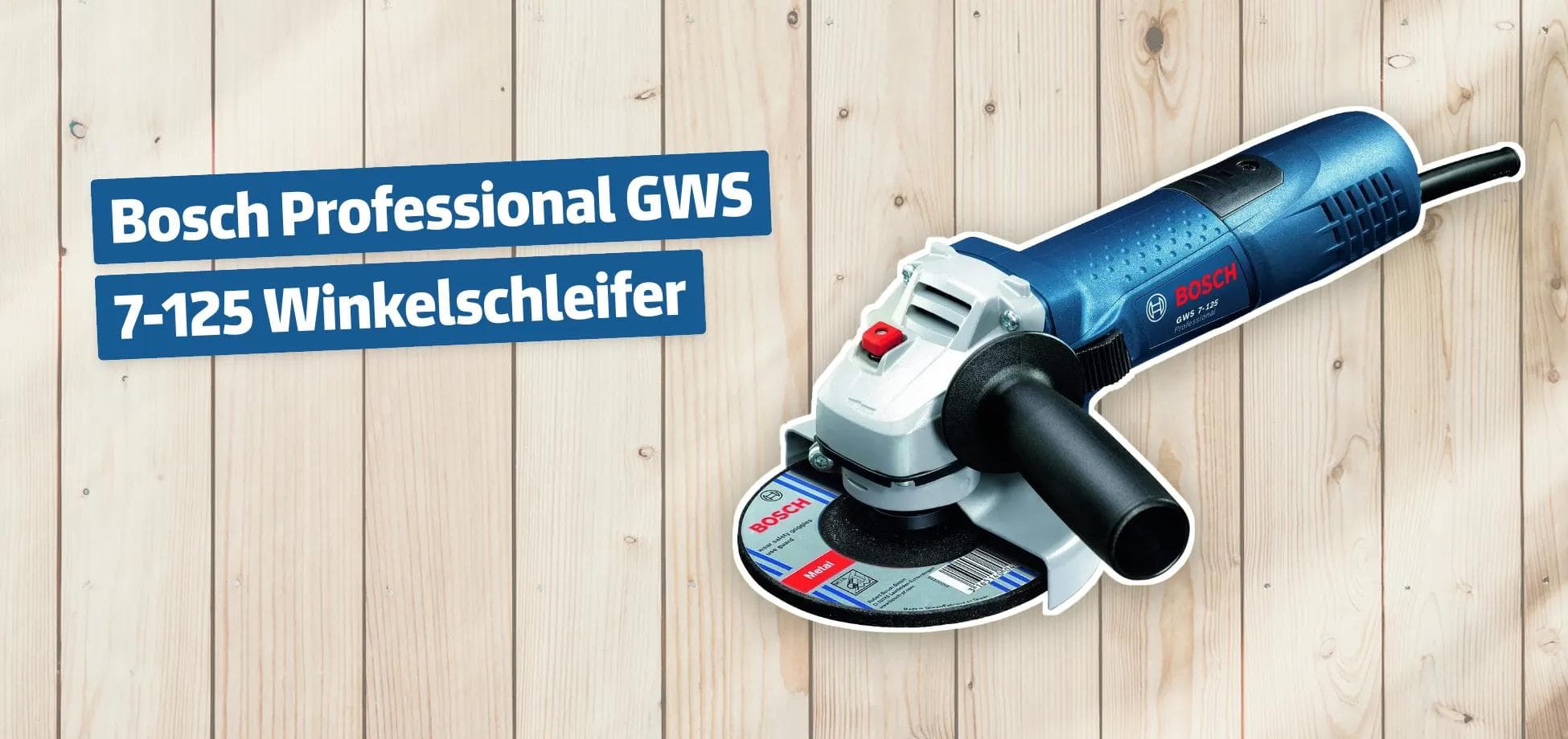 Bosch Professional GWS 7-125 Winkelschleifer