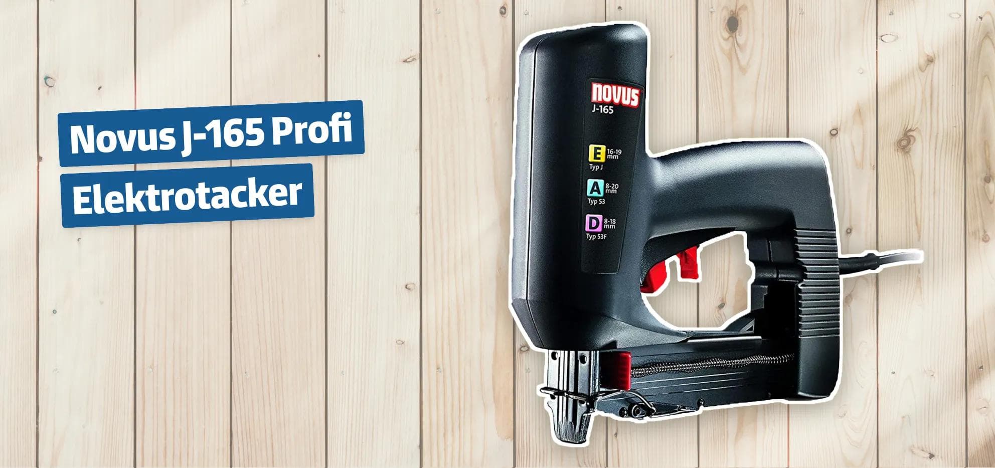 Novus J-165 Profi Elektrotacker