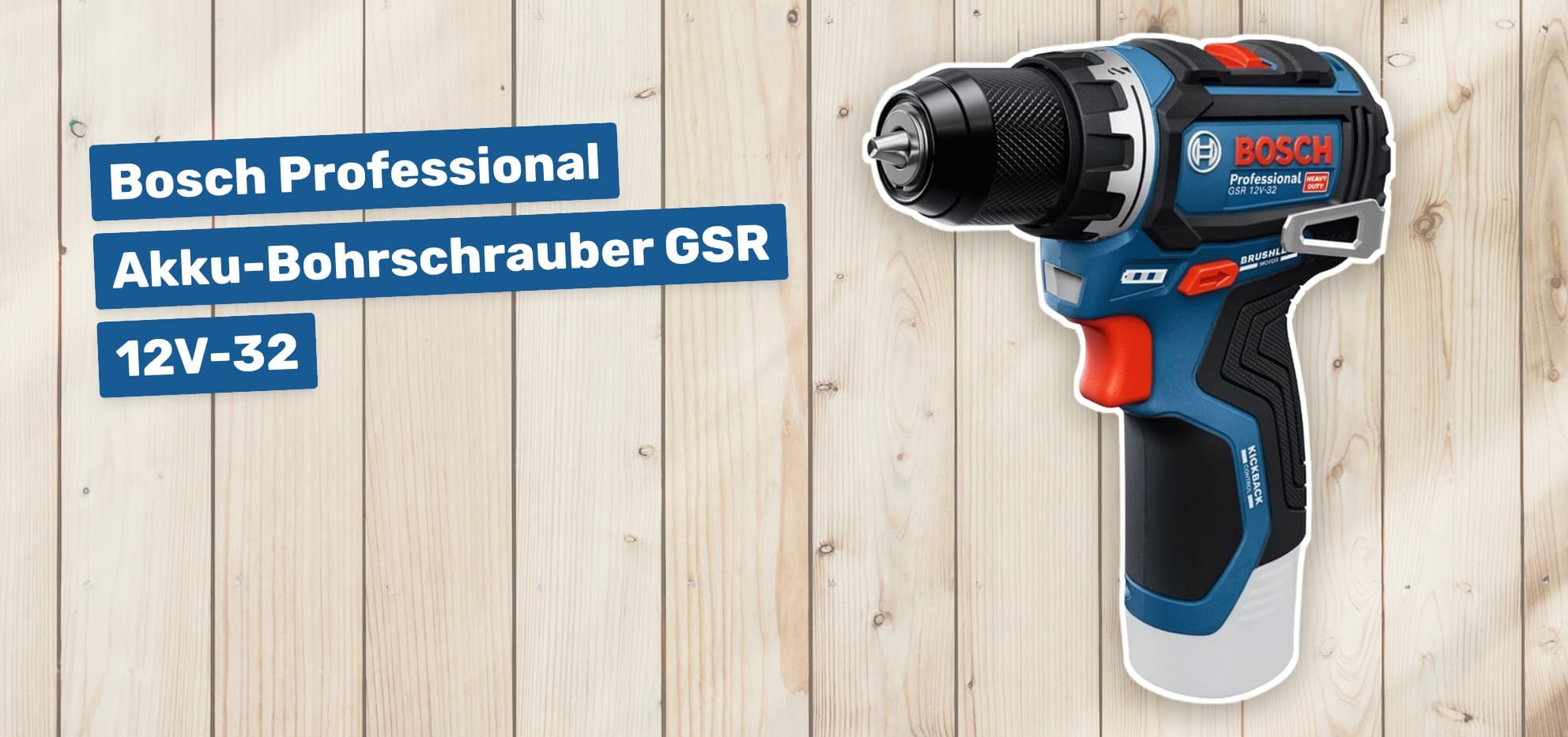 Bosch Professional Akku-Bohrschrauber GSR 12V-32