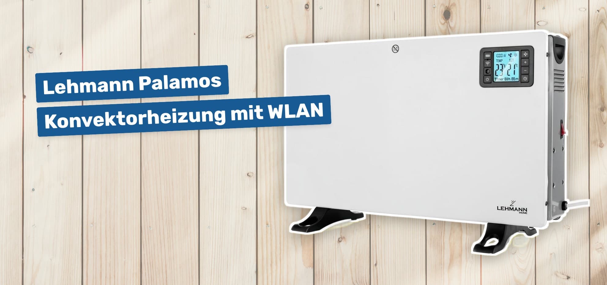 Lehmann Palamos Konvektorheizung mit WLAN