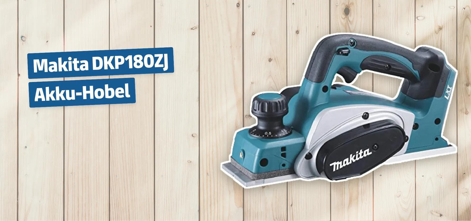 Makita DKP180ZJ Akku-Hobel