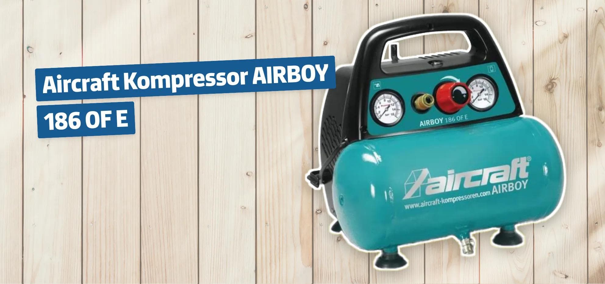 Aircraft Kompressor AIRBOY 186 OF E