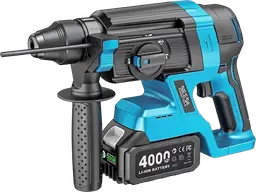 Seesii Akku Bohrhammer 18V SDS-Plus 2.8J