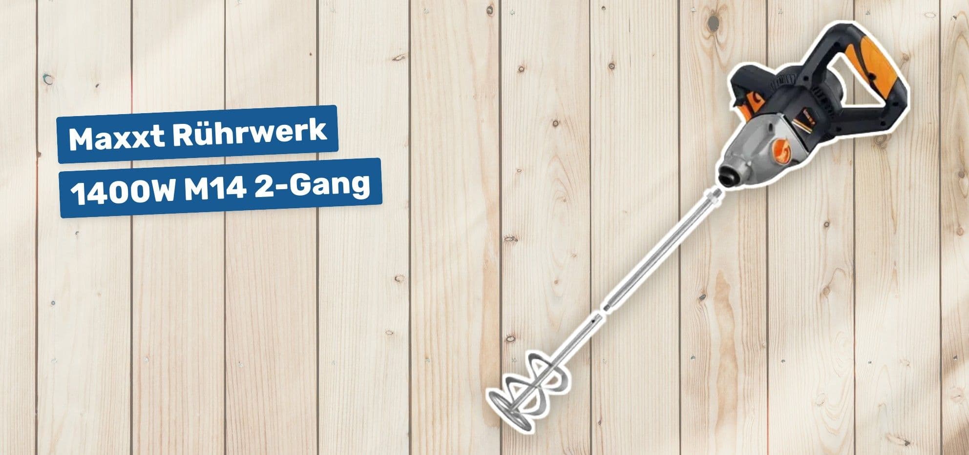 Maxxt Rührwerk 1400W M14 2-Gang