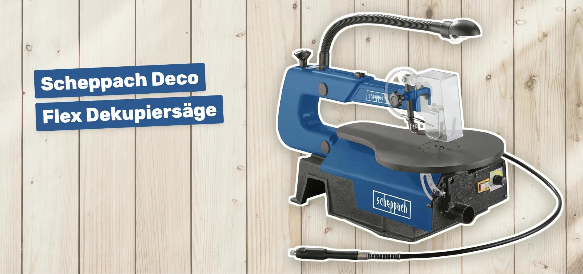 Scheppach Deco Flex Dekupiersäge