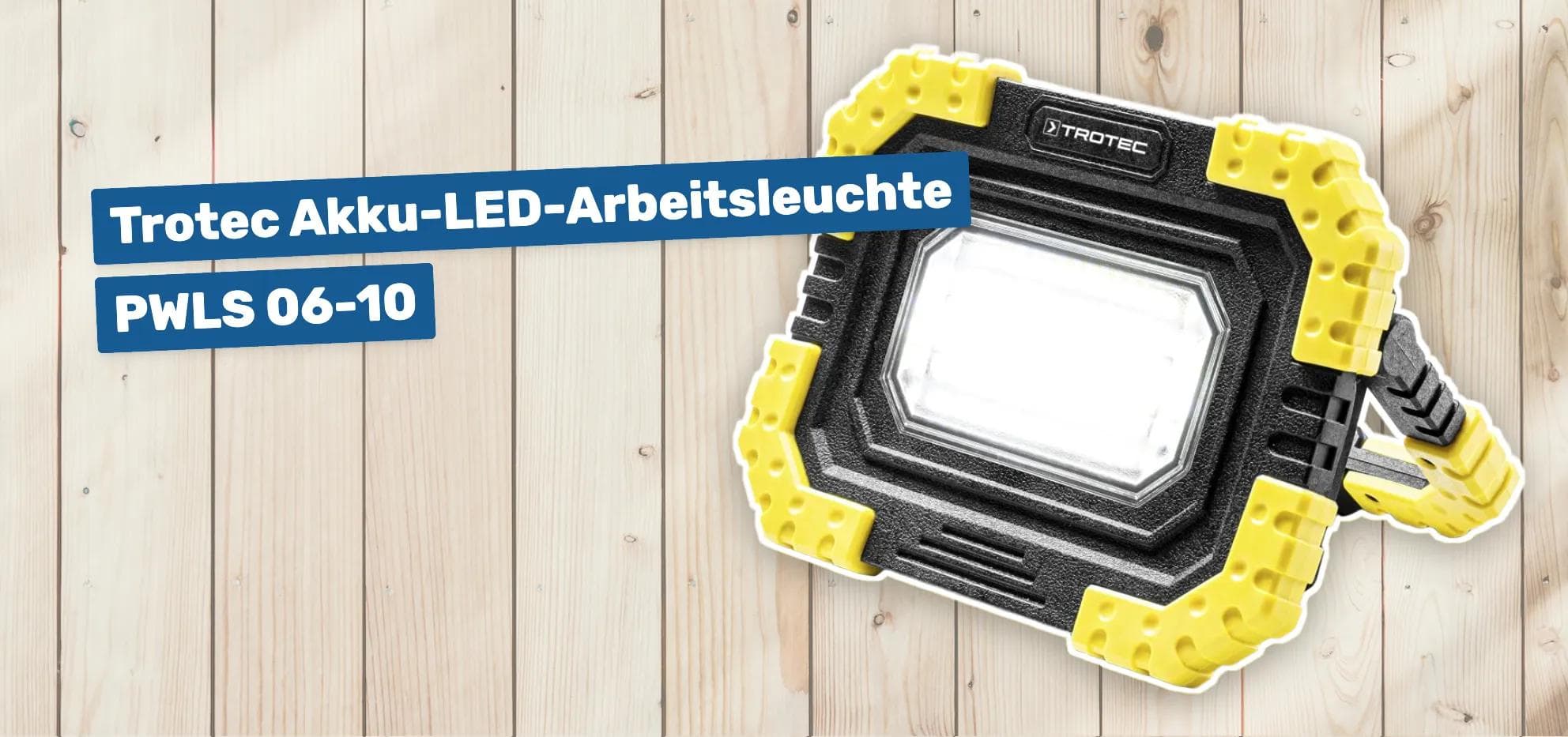 Trotec Akku-LED-Arbeitsleuchte PWLS 06-10