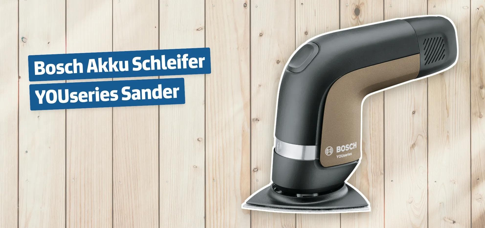 Bosch Akku Schleifer YOUseries Sander