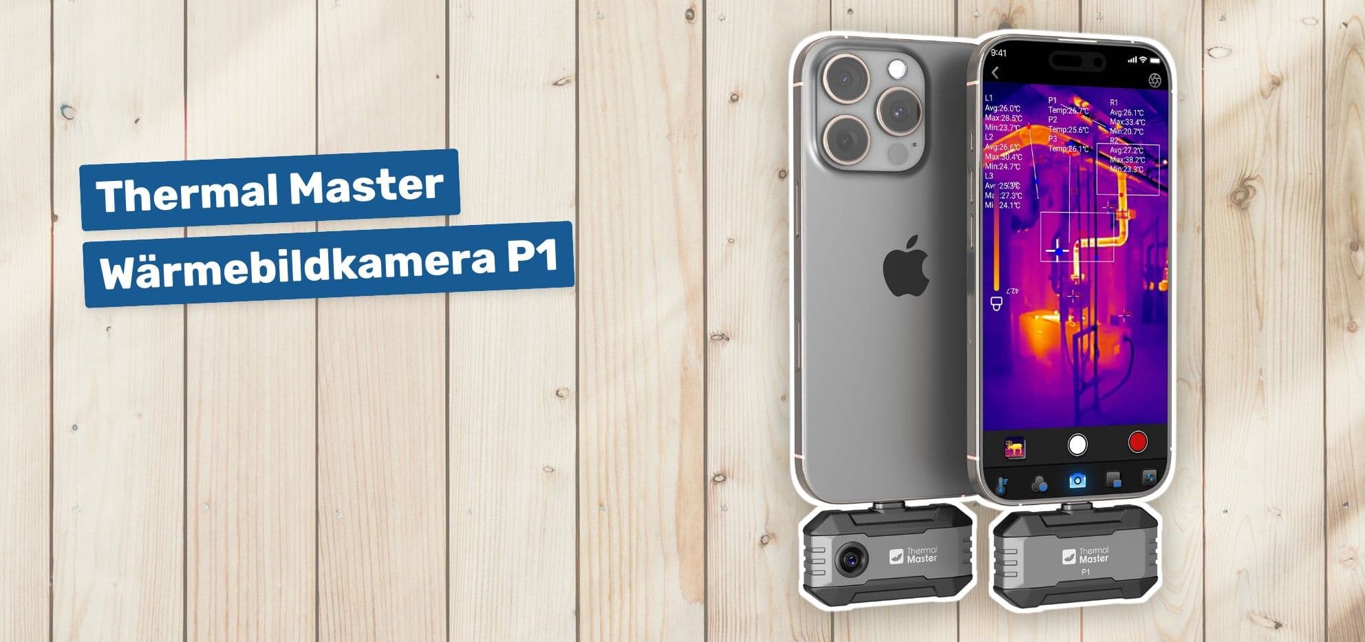 Thermal Master Wärmebildkamera P1