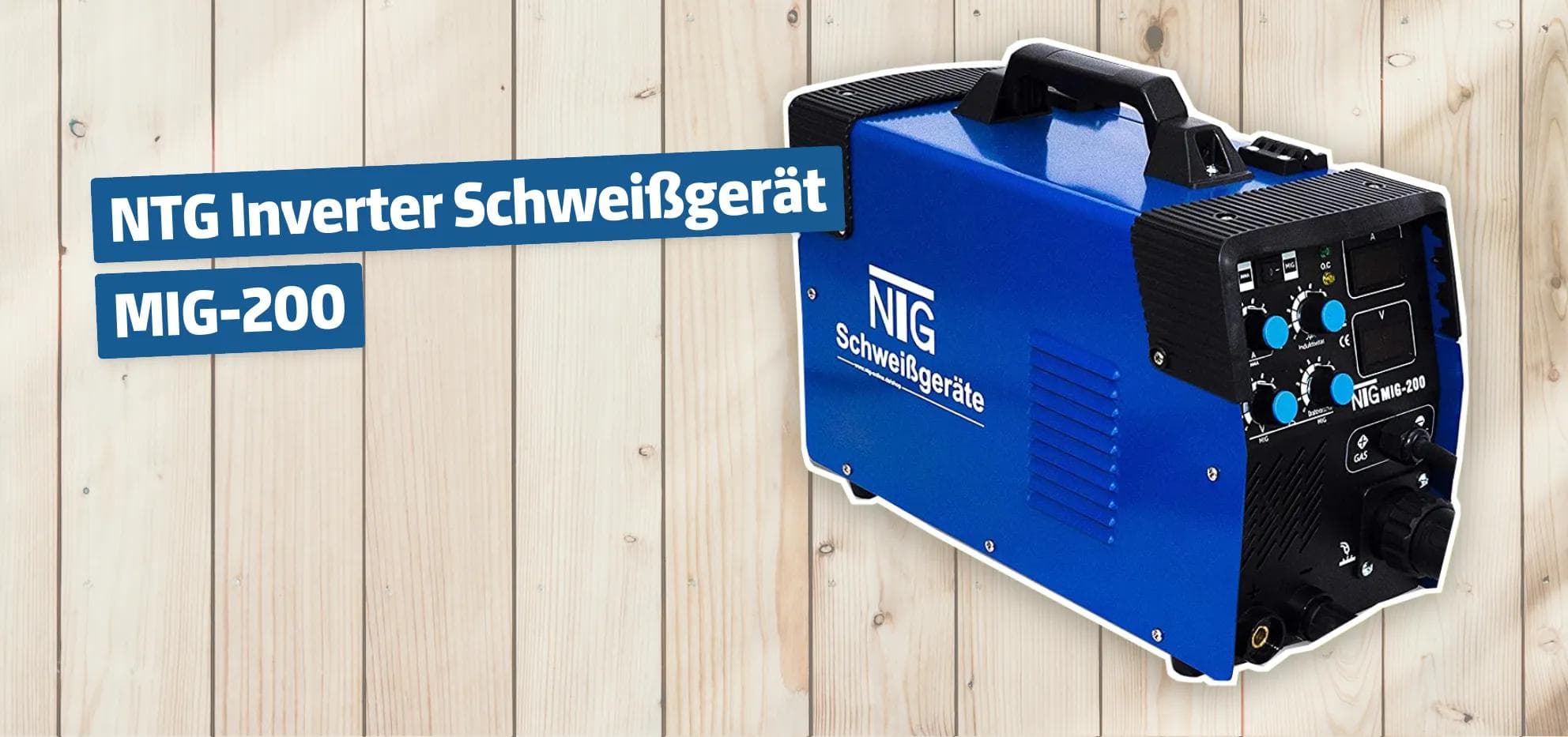 NTG Inverter Schweißgerät MIG-200