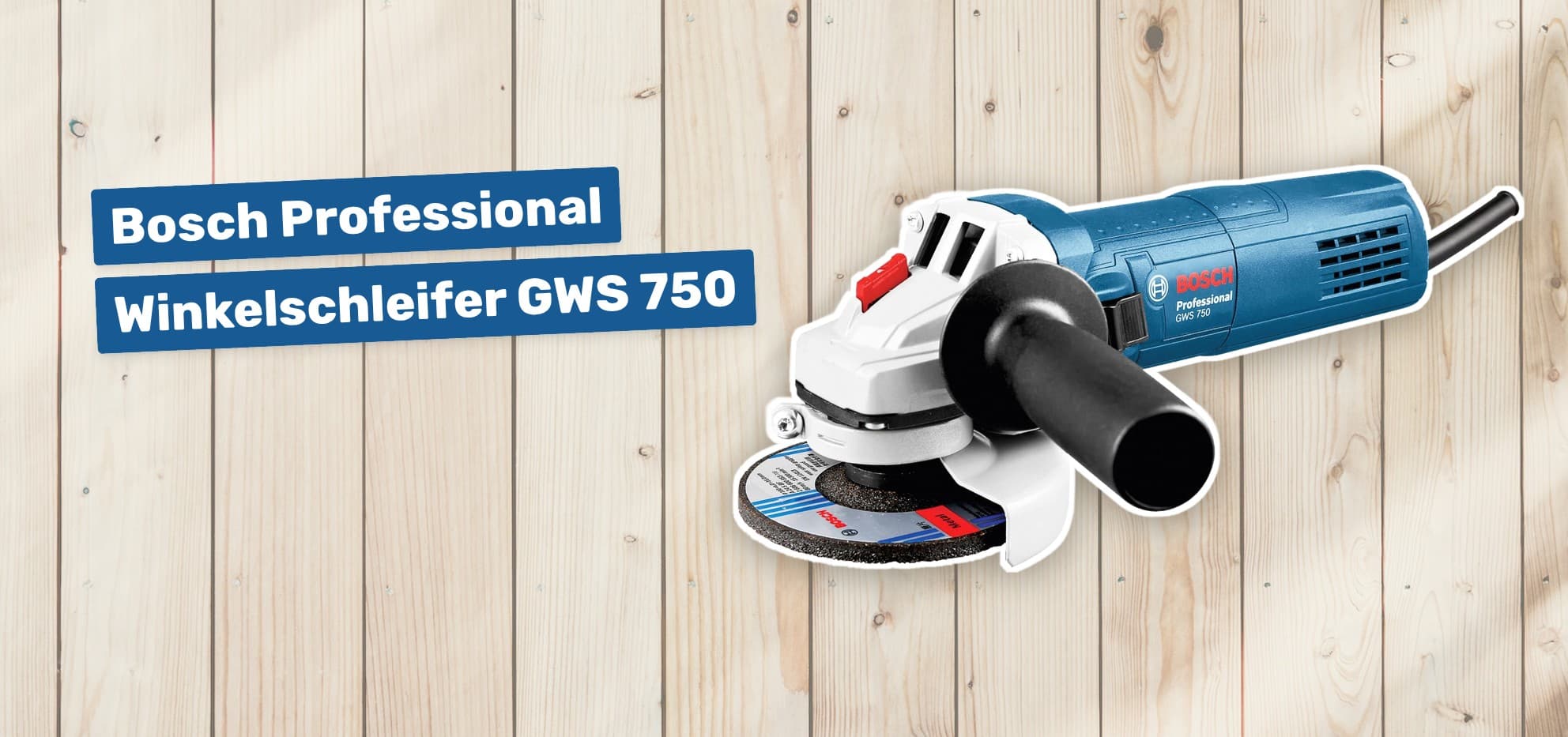 Bosch Professional Winkelschleifer GWS 750