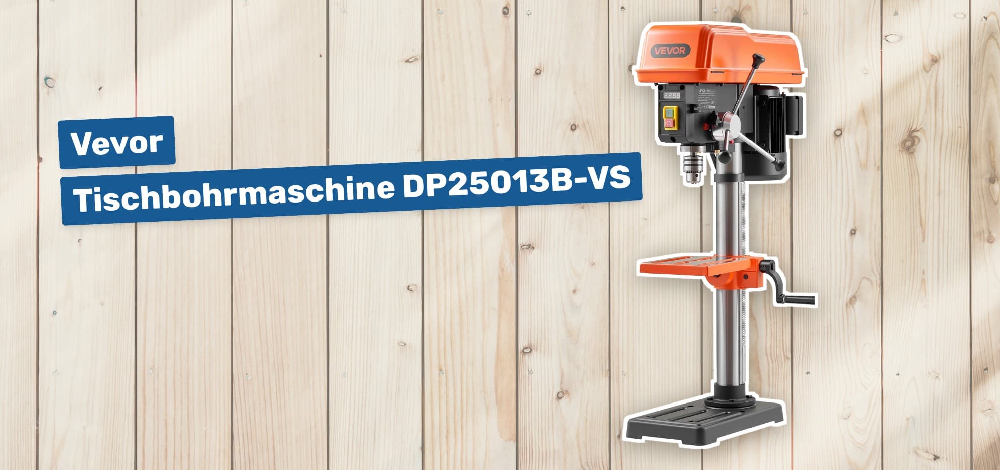 Vevor Tischbohrmaschine DP25013B-VS